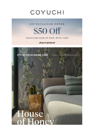 COYUCHI - Interior Design Inspo + $50 Off is Inside 👀