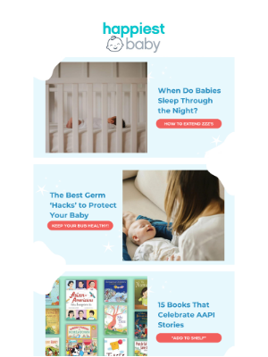 Happiest Baby - When Do Babies Sleep Through the Night? 💤🌙