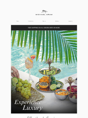 Michael Aram - Timeless Elegance, Inspired by the Palm