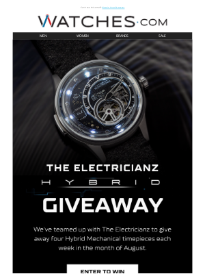 Watches - GIVEAWAY: The Electricianz X Watches.com ‼️