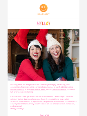 Hello!Lucky - Sister Share:  The Spirit of the Season ✨