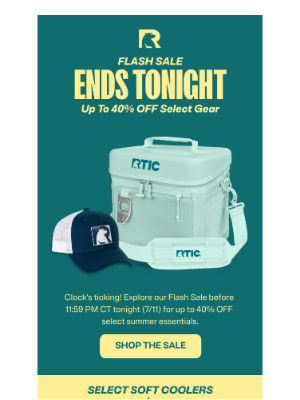 RTIC Outdoors - Don’t Miss Up To 40% OFF