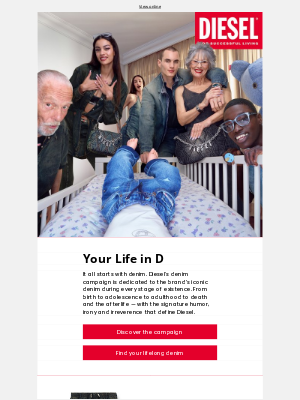 Diesel - Your Life in D - It all starts with denim