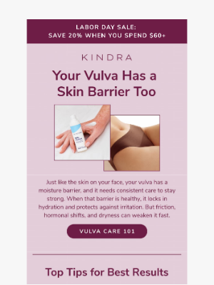 Kindra - Is your vulva thirsty?💧