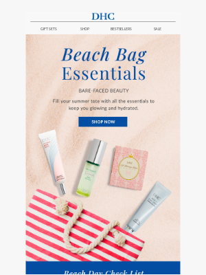DHC - Beach Bag Check List 👝✅