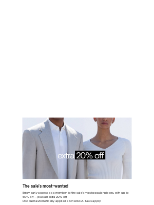 Farfetch - Extra 20% off sale most-wanted