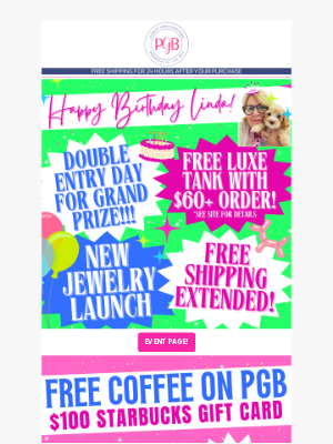 Paisley Grace Boutique - IT'S LINDA'S BDAY TODAY!!!💖🎉🥳