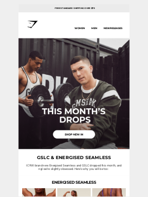Gymshark - SO much newness this month 😮‍💨