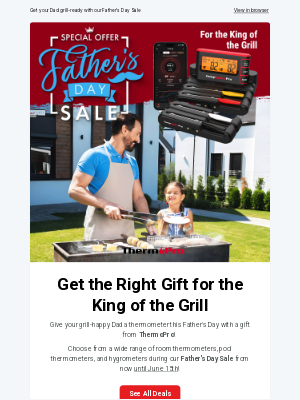ThermoPro - Give the Grill King a Proper Gift this Father's Day