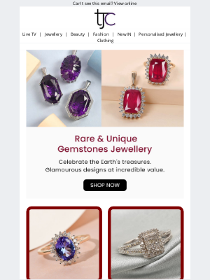 The Jewellery Channel - Rare & Unique Gemstones Jewellery for Special Occasions!