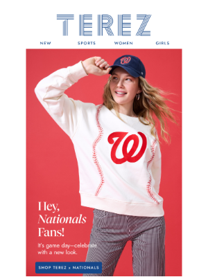 Terez - IT'S GAME DAY: Terez x Nationals