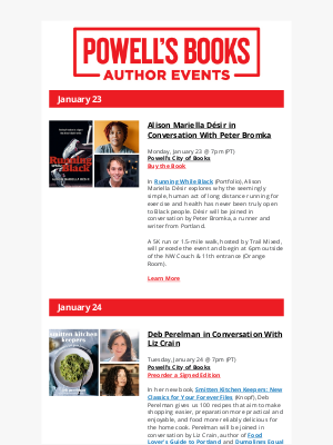 Powell's Books - Powell’s Author Events: Deb Perelman, Gabrielle Bates, Alison Désir, and more