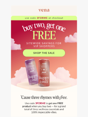 Medterra - Buy 2, Get 1 Free Sitewide 🛍️