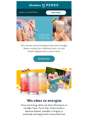 Caribou Coffee - Remixing the classics: meet our summer menu!