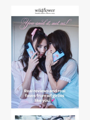 Wildflower Cases - 🌟 “obsessed.” – literally everyone 🌟