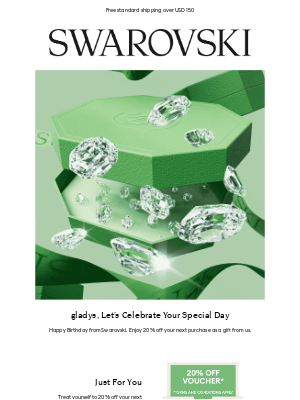 Swarovski - Happy Birthday from Swarovski