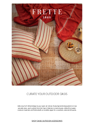Frette - Your Outdoor Sanctuary