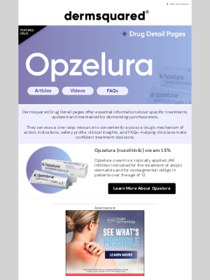 Fall Clinical - Opzelura Drug Information Insights