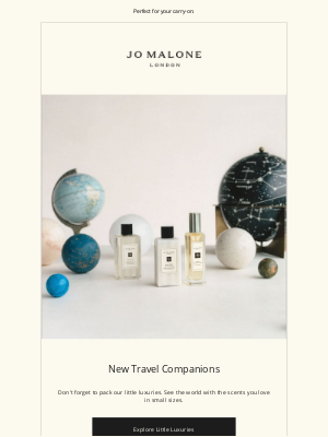 Jo Malone - Discover our travel-sized little luxuries