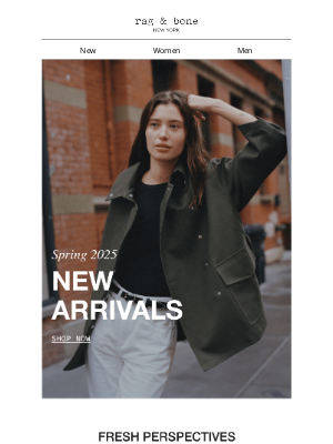 rag & bone - Fresh Arrivals for the New Season