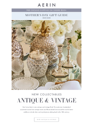 AERIN LLC - Antique & Vintage: Latest Additions