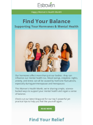 Estroven - ✨ 5 Ways to Support Your Hormones & Mental Health