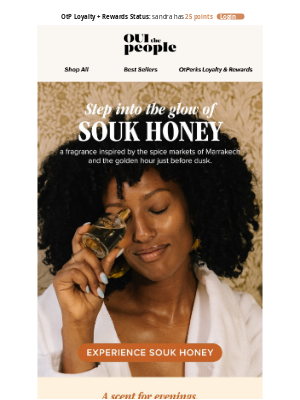 OUI the People - Pair Your Glow With Souk Honey 💛