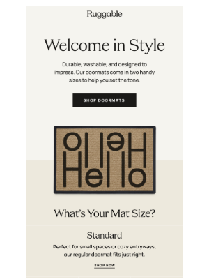 Ruggable - First impressions matter—make yours last