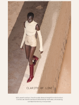 Hermes USA - Clarity of line