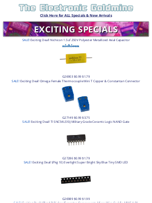 Chaney Electronics Inc. - Some Exciting Deals at The Electronic Goldmine