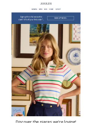 Joules  - Our Current Favourites At Joules