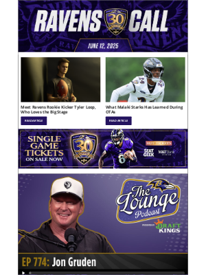 Baltimore Ravens - Tyler Loop Isn't Afraid of the Moment