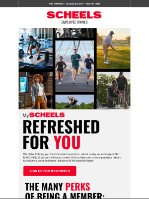 SCHEELS - MySCHEELS, Refreshed for You!