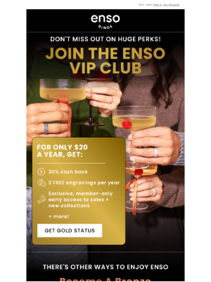 Enso Rings - The Enso VIP Club awaits 👀