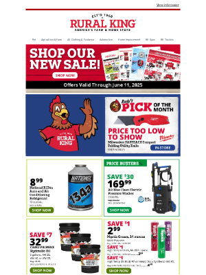 Rural King Supply - Milwaukee Utility Knife - Rudy's Pick of the Month, Priced TOO Low to Show!