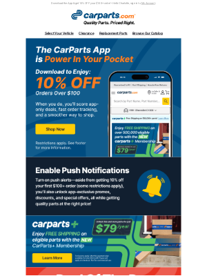 CarParts - CarParts App Shoppers Save More 💸