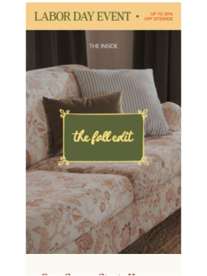 The Inside - Fall Newness Loading 🍂