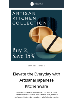 New Arrivals: Welcome to the Artisan Kitchen Collection