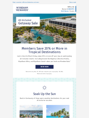 Wyndham Hotel Group - Save 20% or More on All-Inclusive Getaways