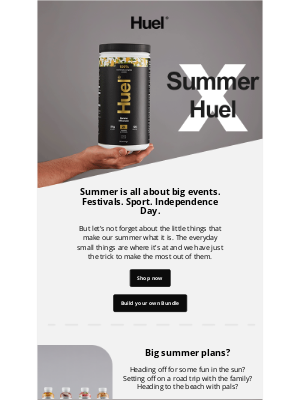 Huel - The Collab of the Year: Summer x Huel