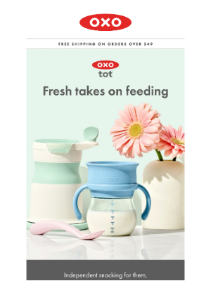 OXO - How to keep snacks fresh on the go