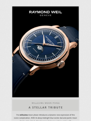 Raymond Weil - Written in the stars...