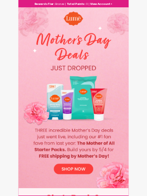Lume Deodorant - Mother’s Day Deals Start Now! 🎉