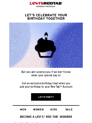 Levi's - Something special for your birthday…🎂🥳