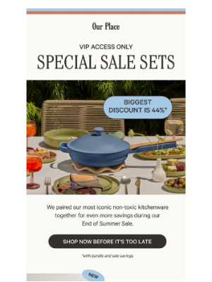 Our Place - Savings, Curated for You