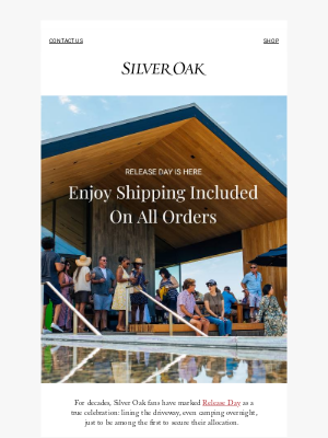 Silver Oak Cellars - Happy Release Day, andrea! 🍷