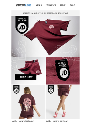 Finish Line - Explore exclusive styles from Unlike Humans & more