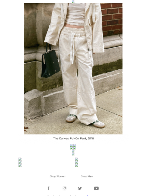 Everlane - Introducing: The Canvas Pull-On Pant