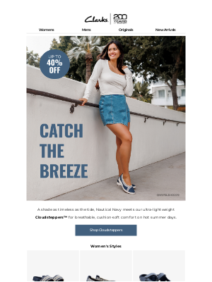 Clarks Shoes - Deep, Cool, Classic: Shop the Navy Edit