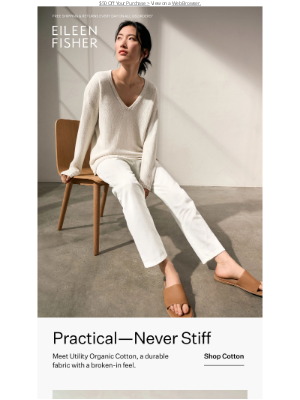 EILEEN FISHER - A Hardworking New Fabric